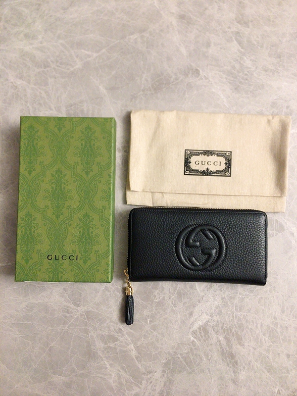 グッチ財布 レプリカ角部分ディテール